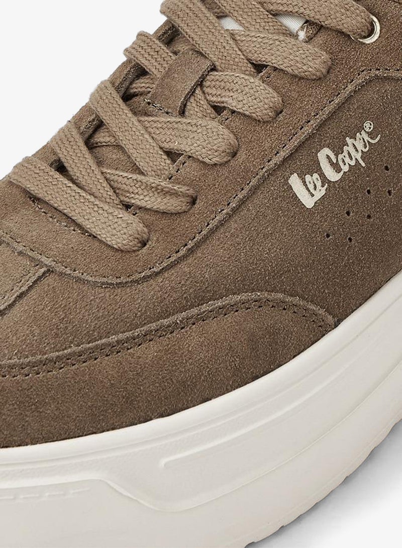 Lee Cooper Women's Textured Lace-Up Sneakers - Image 5